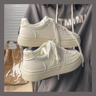 Little white Air Force shoes  A08 white