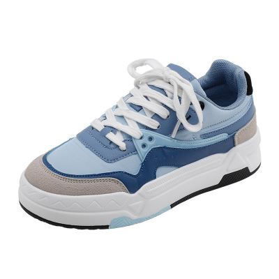 Fashion pair shoes A44 blue women