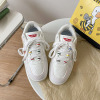 Little white colored shoes A28