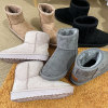 Mid-tube snow boots A21 camel