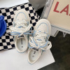 North Carolina blue and white shoes A36